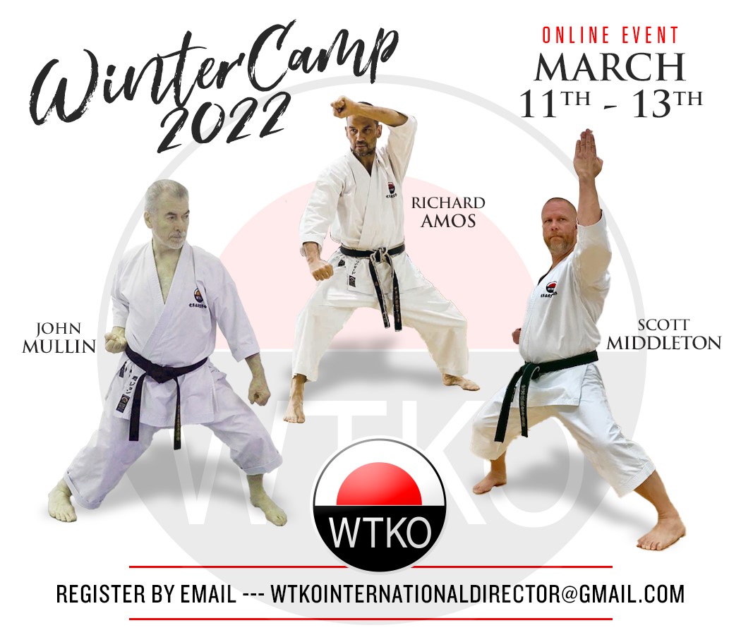 WTKO Winter Camp 2022 - March 11-13, 2022, Online Event, with John Mullins, Richard Amos, and Scott Middleton